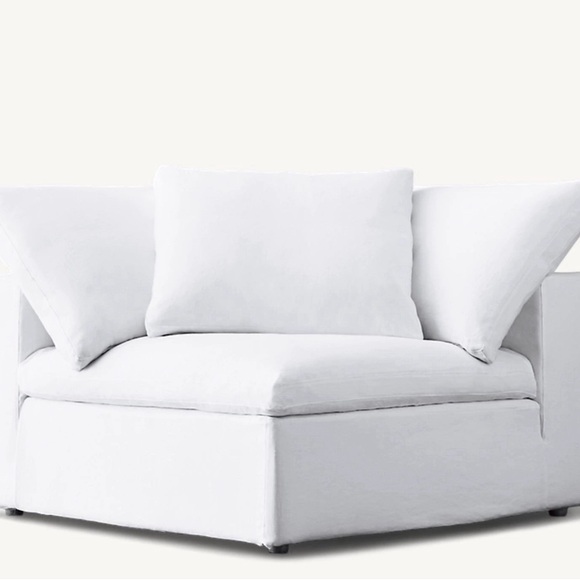 COPY - Restoration Hardware Cloud Couch Accent Pillow Slipcover - Picture 2 of 8
